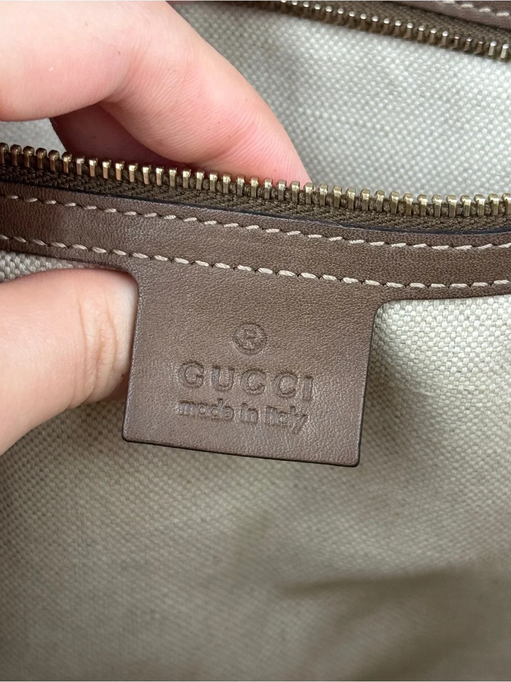 Gucci alma BB Brown GG Supreme Dome Satchel